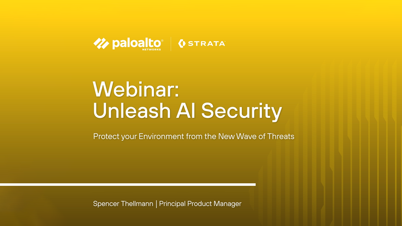 Webinar unleash ai security